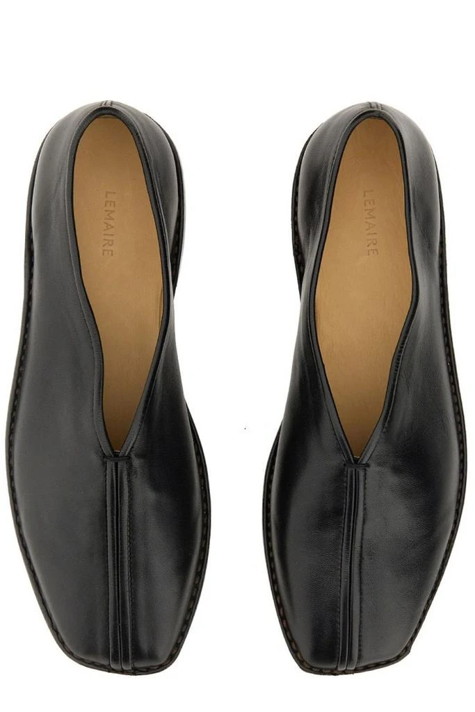 商品Lemaire|Lemaire Square Toe Slip-On Loafers,价格¥4156,第4张图片详细描述