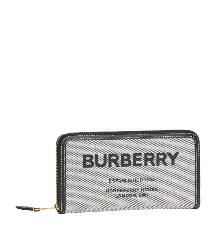 商品Burberry|Horseferry Print Canvas Wallet,价格¥4396,第3张图片详细描述