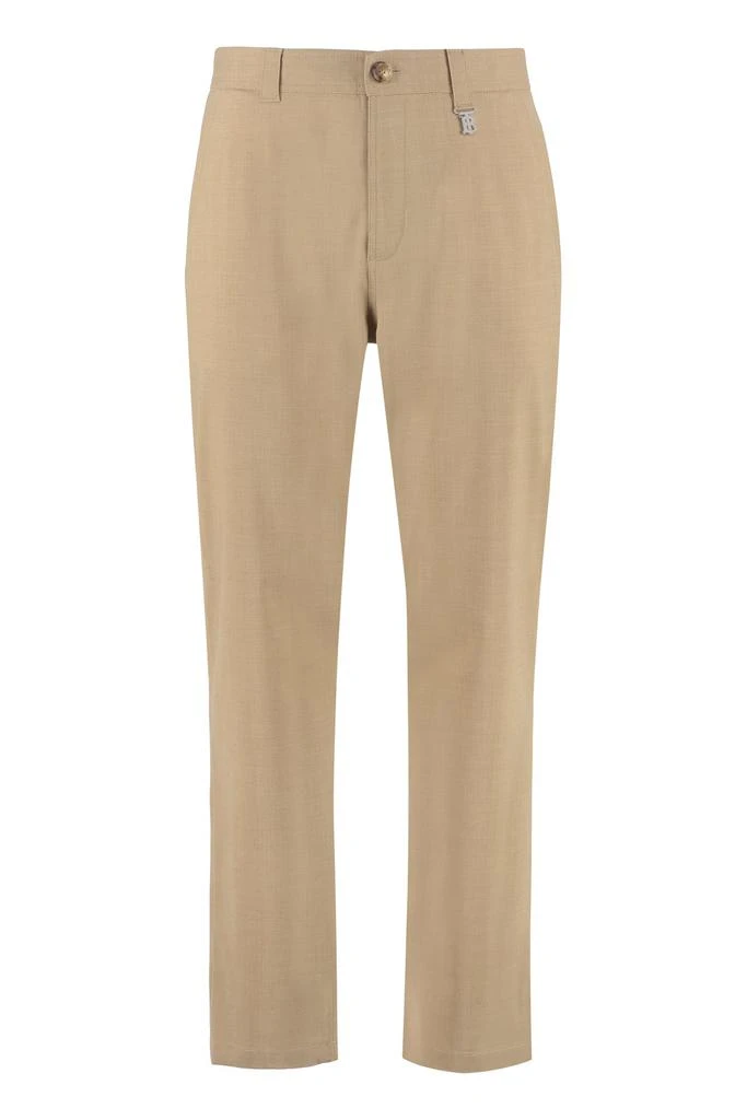 商品Burberry|Burberry Cropped Tailored Trousers,价格¥2031,第1张图片