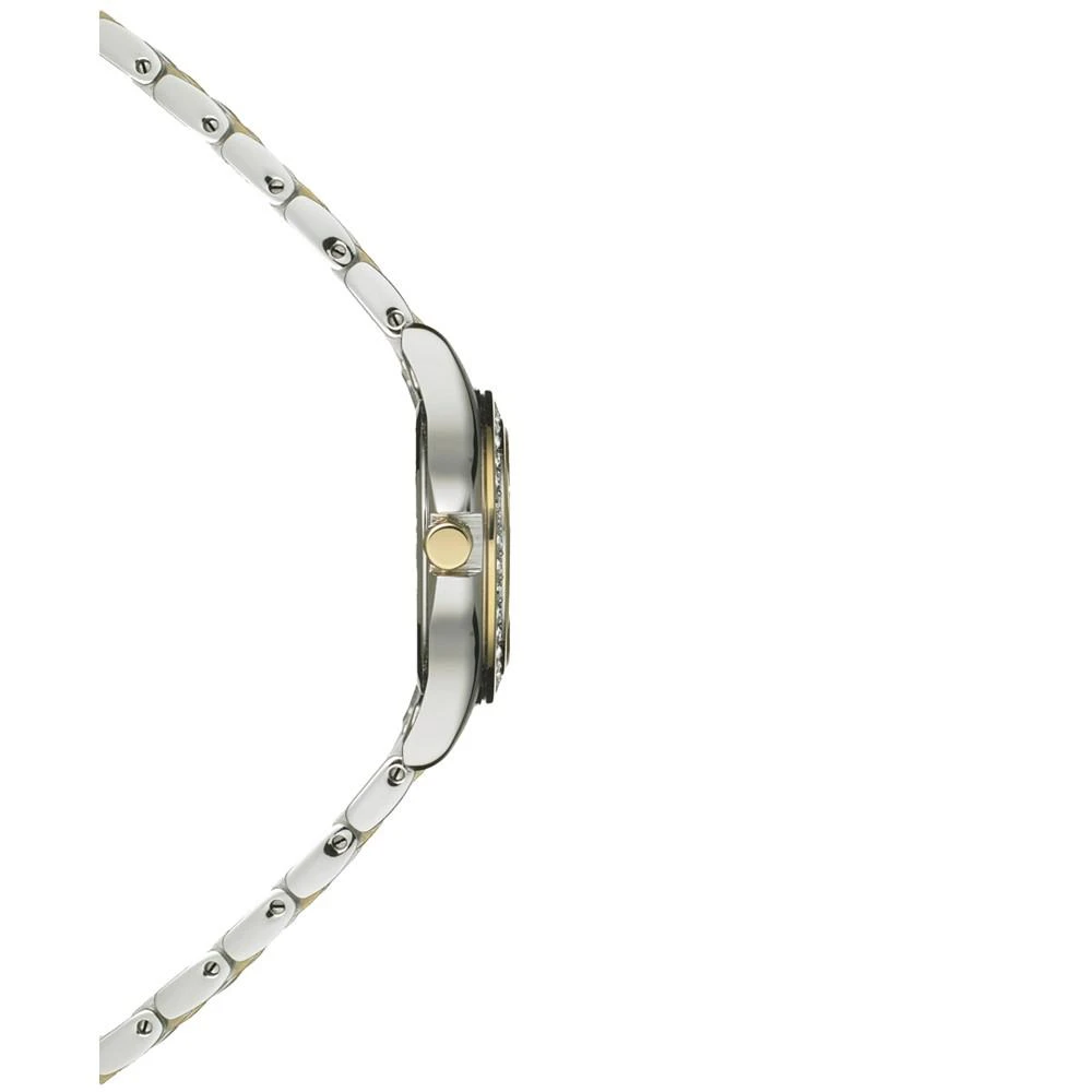 商品Seiko|Women's Solar Two-Tone Stainless Steel Bracelet Watch 29mm SUT312,价格¥2056,第2张图片详细描述