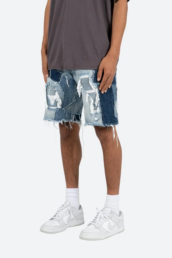 商品MNML|R464 Denim Shorts - Blue,价格¥211,第3张图片详细描述