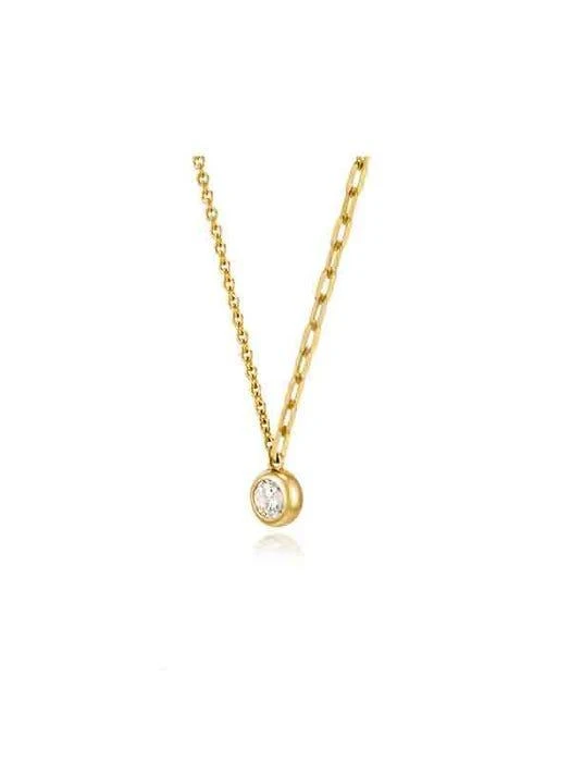 商品hyeres-lor|Essence 14K Combi Chain Necklace M,价格¥3979,第3张图片详细描述