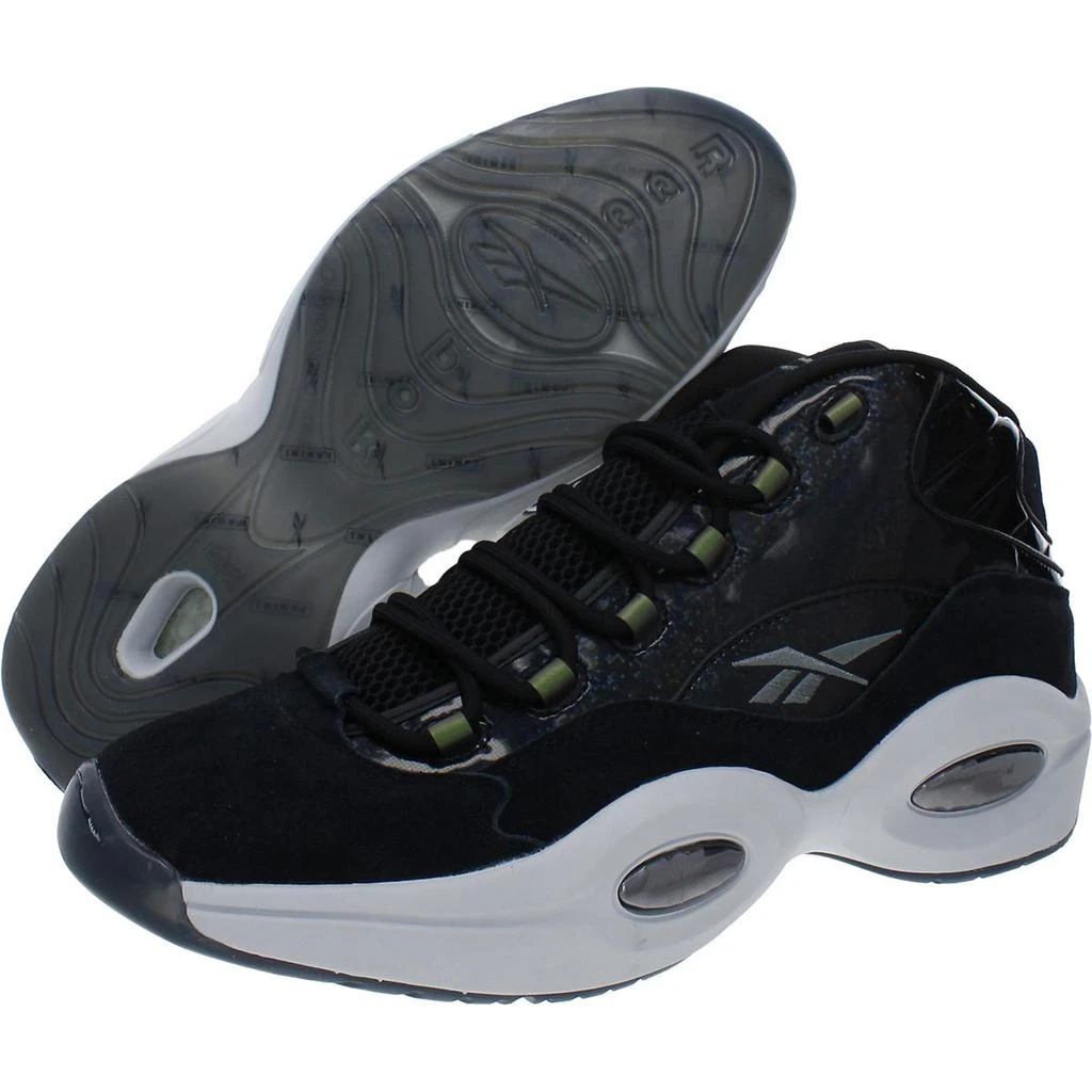 商品Reebok|Question Mid Mens Fitness Workout Basketball Shoes,价格¥457,第2张图片详细描述