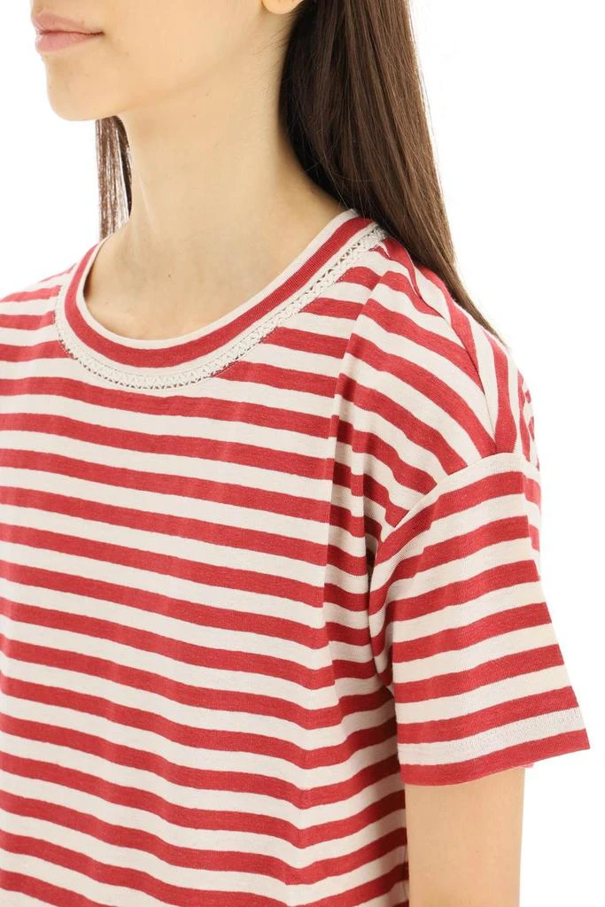 商品Weekend Max Mara|LINEN JERSEY T-SHIRT,价格¥378,第5张图片详细�描述