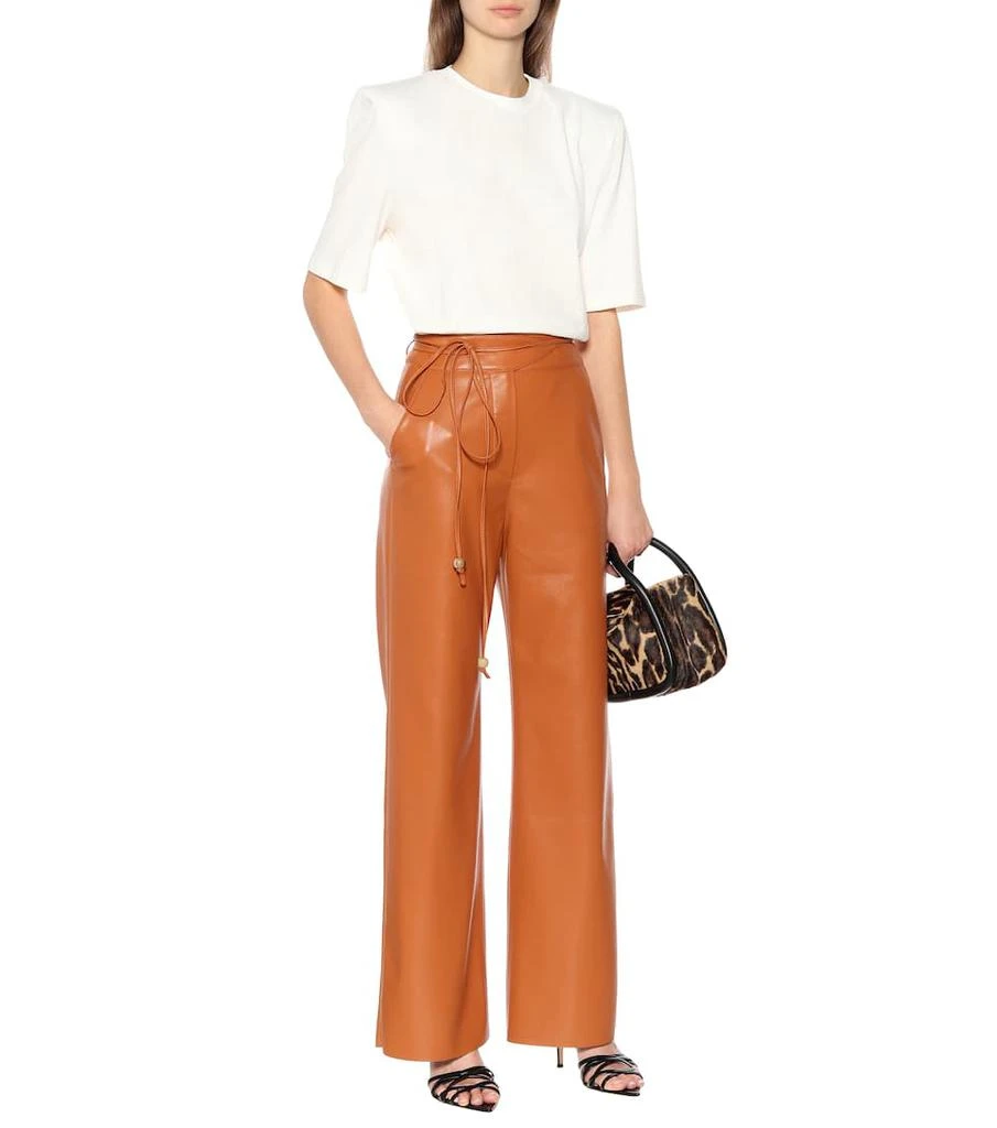 商品Nanushka|Chimo faux leather wide-leg pants,价格¥2480,第2张图片详细描述