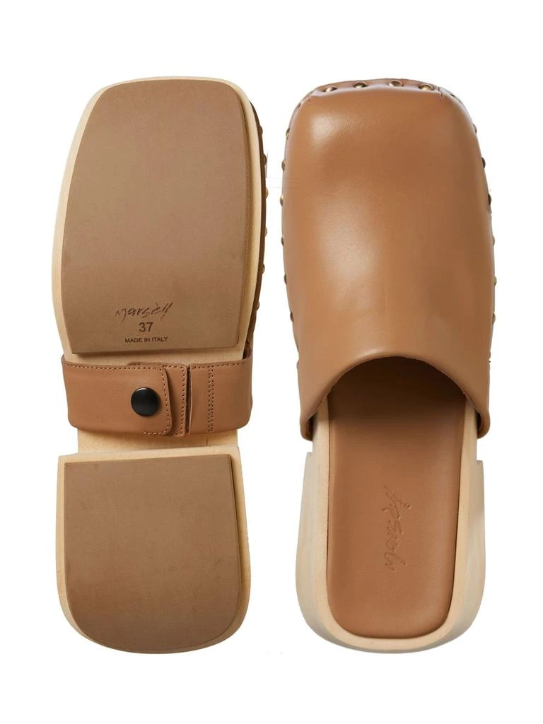 商品Marsèll|Marsèll Slip-On Square-Toe Clogs,价格¥2442,第4张图片详细描述