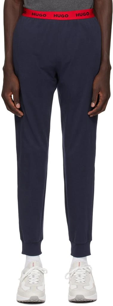商品Hugo Boss|Navy Two-Pocket Pyjama Pants,价格¥516,第1张图片