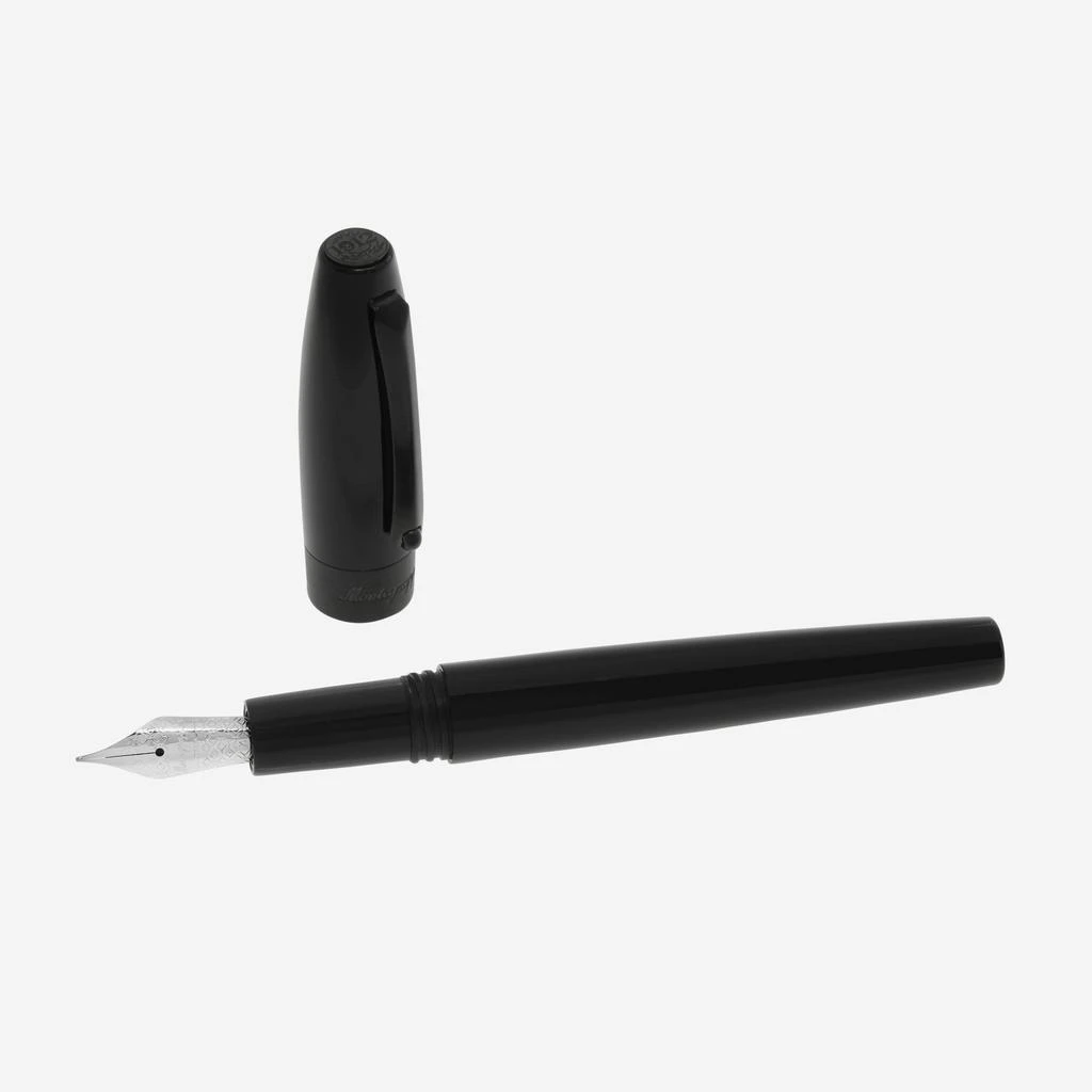 商品Montegrappa|Montegrappa Fortuna Black With Black Trim Fountain Pen (M),价格¥1121,第2张图片详细描述