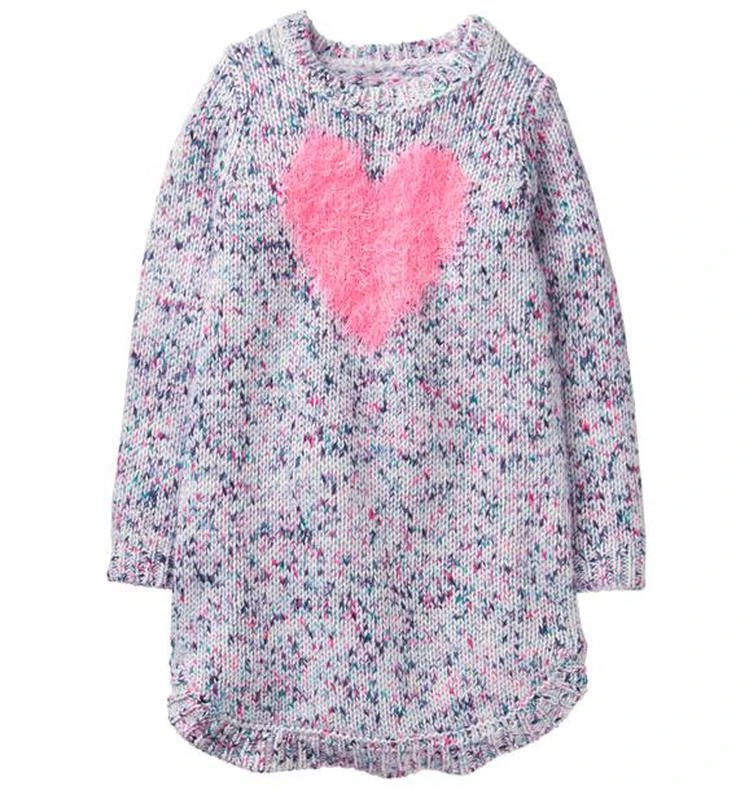 商品Gymboree|Fuzzy Heart Sweater Dress,价格¥148,第1张图片