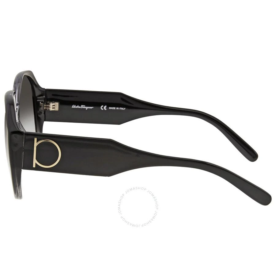 商品Salvatore Ferragamo|Grey Gradient Butterfly Sunglasses SF943S 007 60,价格¥434,第3张图片详细描述
