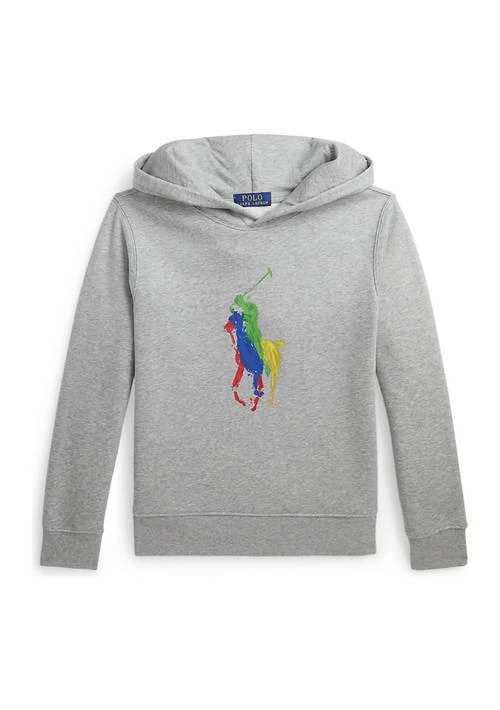 商品Ralph Lauren|Lauren Childrenswear Boys 8 20 Big Pony Fleece Hoodie,价格¥264,第1张图片