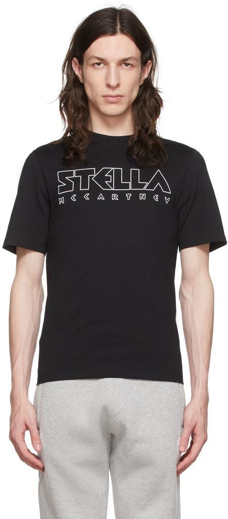 商品Stella McCartney|Black Cotton T-Shirt,价格¥645,第1张图片