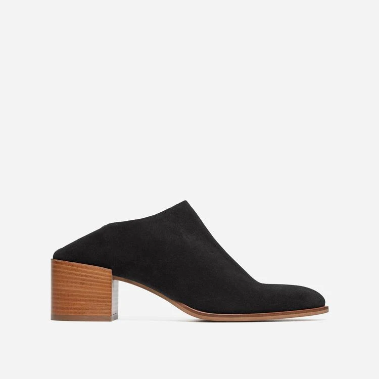 商品Everlane|麂皮粗跟踩跟靴,价格¥1026,第1张图片