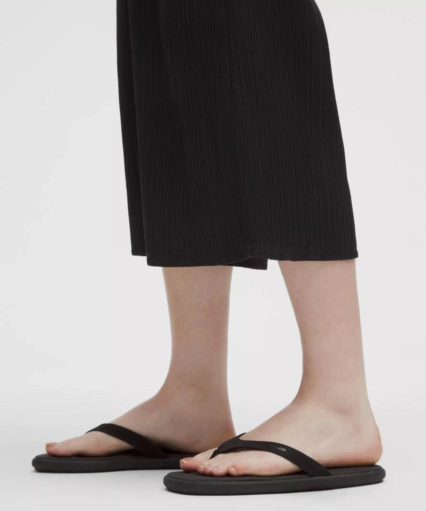 Pleated Stretch High-Rise Wide-Leg Cropped Pant 商品