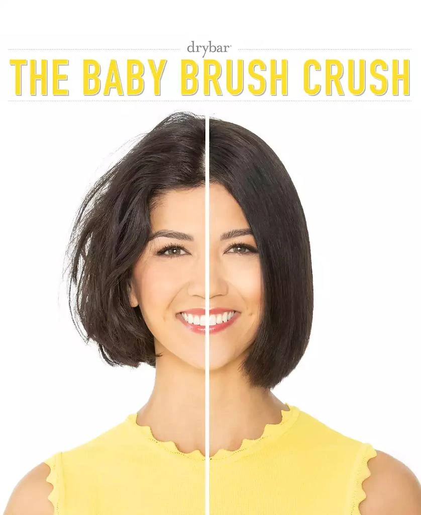 商品Drybar|The Baby Brush Crush Mini Heated Straightening Brush,价格¥442,第4张图片详细描述