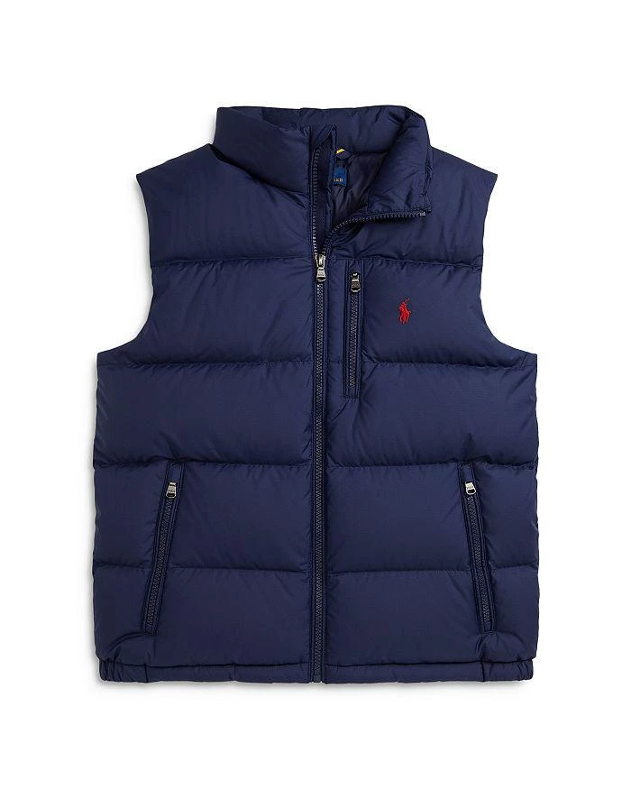 商品Ralph Lauren|Boys' Quilted Down Vest - Big Kid, Little Kid,价格¥991,第1张图片详细描述