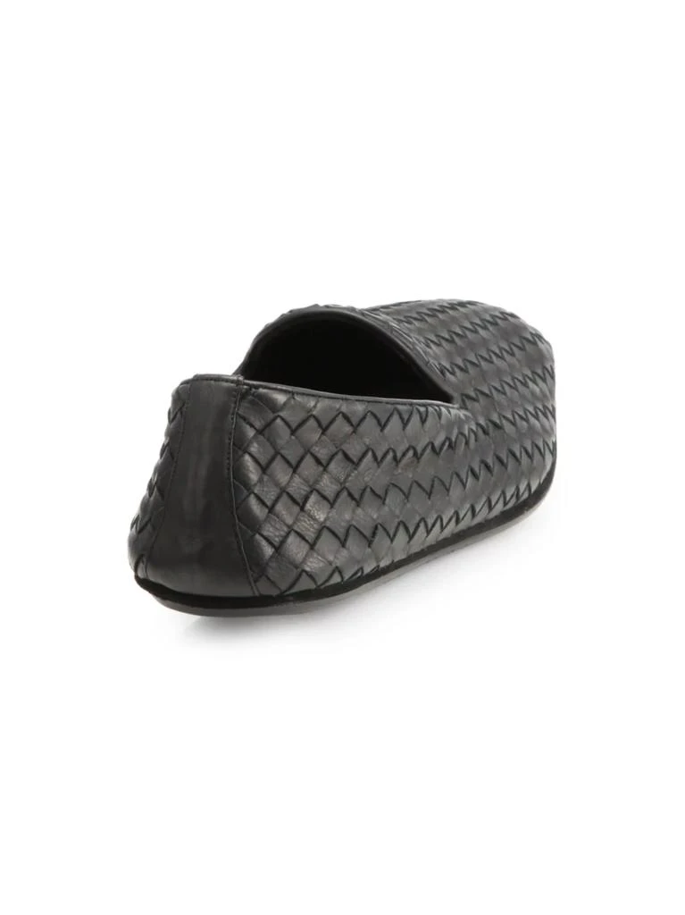 商品Bottega Veneta|Fiandra Intrecciato Foulard Leather Slippers,价格¥3645,第2张图片详细描述