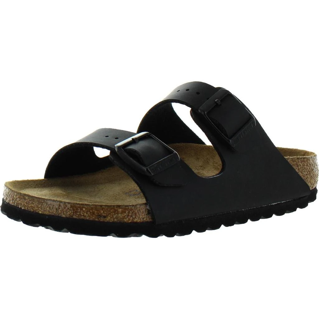 商品Birkenstock|Birkenstock Women's Arizona Birko-Flor Soft Footbed Double Buckle Cork Sandals,价格¥591,第1张图片