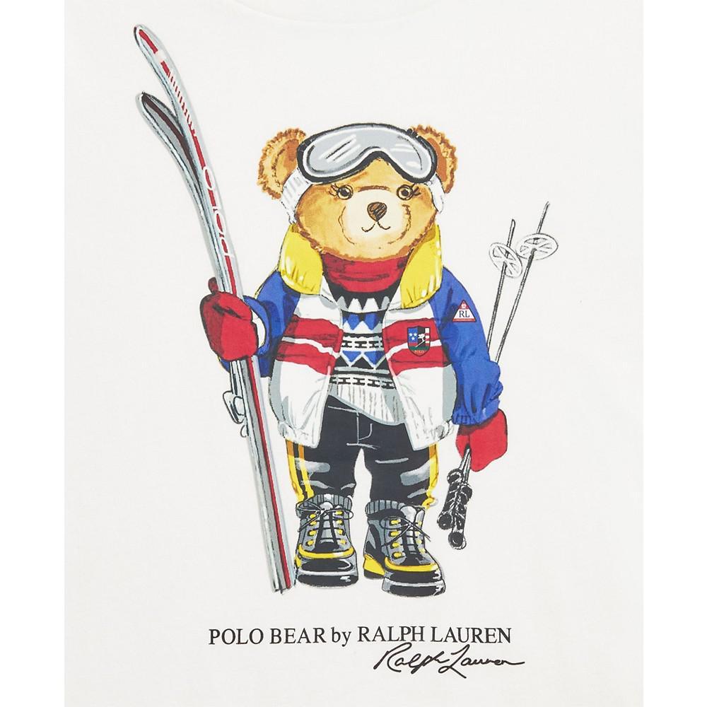 商品Ralph Lauren|Big Girls Polo Bear Cotton T-shirt,价格¥274,第5张图片详细描述