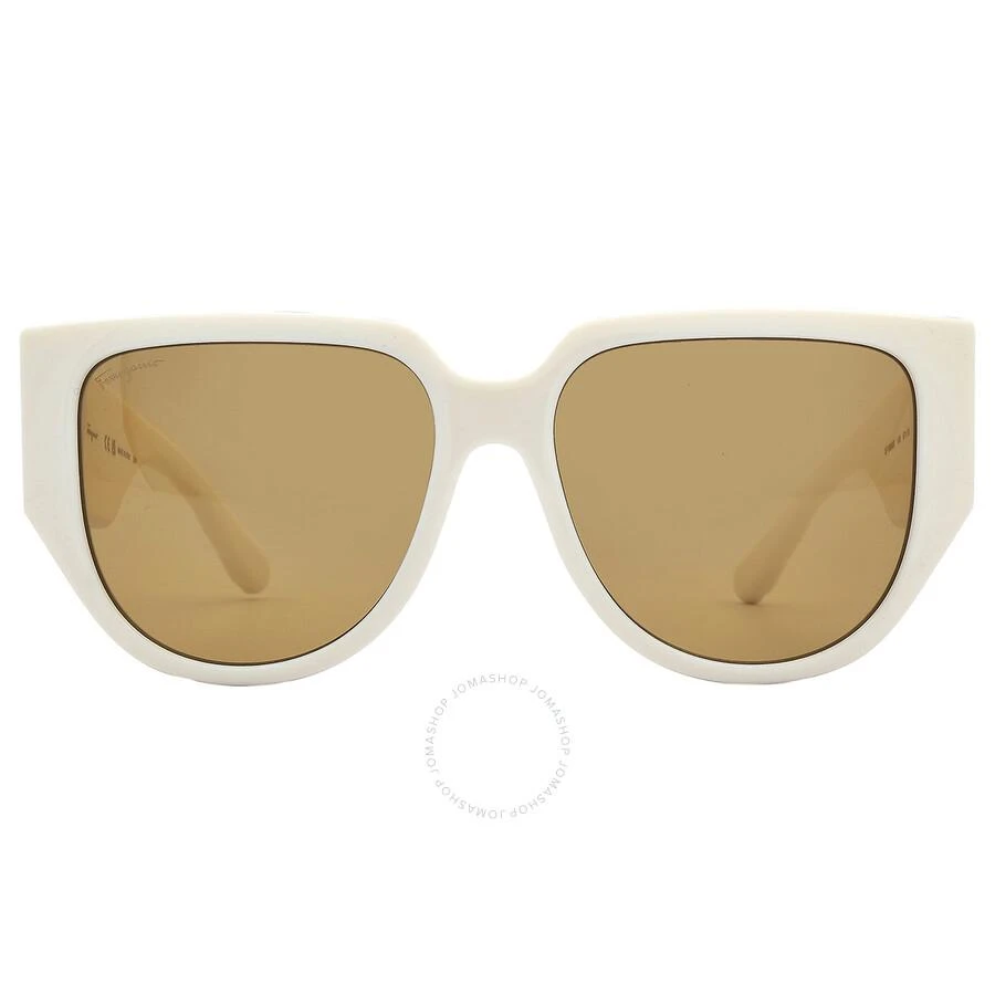 Salvatore Ferragamo Amber Browline Ladies Sunglasses SF1088SE 103 57 1