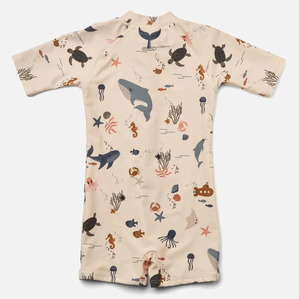 商品Liewood|Liewood Kids' Max Swim Jumpsuit - Sea Creature/Sandy Mix,价格¥260,第2张图片详细描述