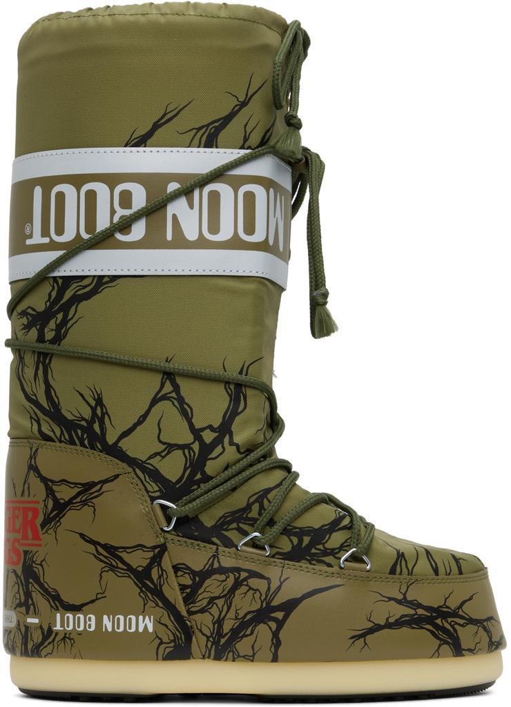 商品Moon Boot|Khaki Stranger Things Edition Icon Boot,价格¥1442,第1张图片