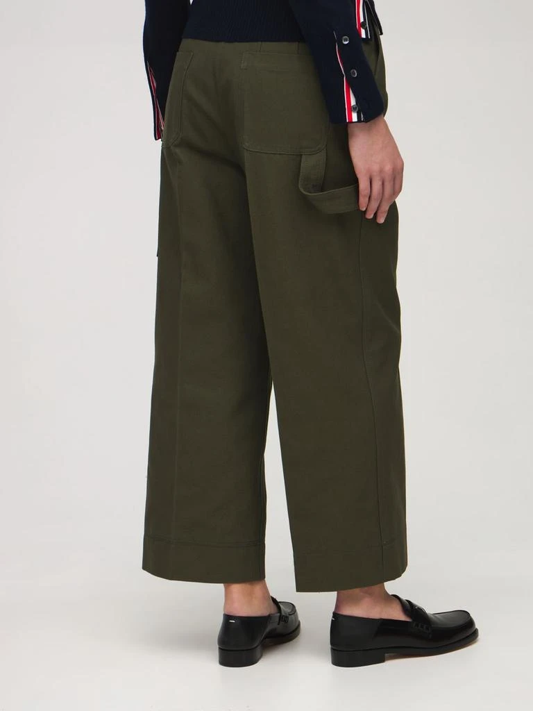 商品Thom Browne|Cotton Canvas Cargo Pants,价格¥1702,第2张图片详细描述