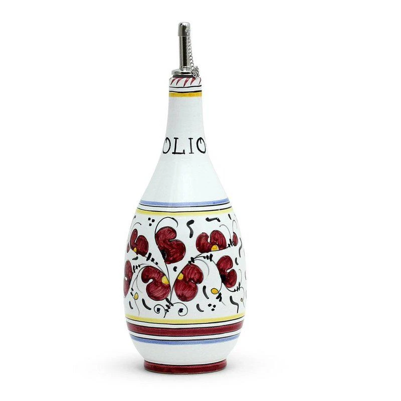 商品Artistica - Deruta of Italy|Orvieto Red Rooster: Olive Oil Bottle Dispenser OLIVE OIL BOTTLE,价格¥1193,第1张图片