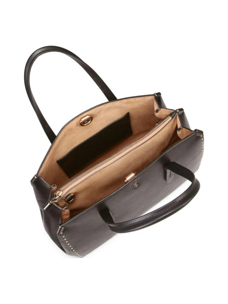商品Coach|Border Rivets Cooper Leather Satchel,价格¥3425,第2张图片详细描述