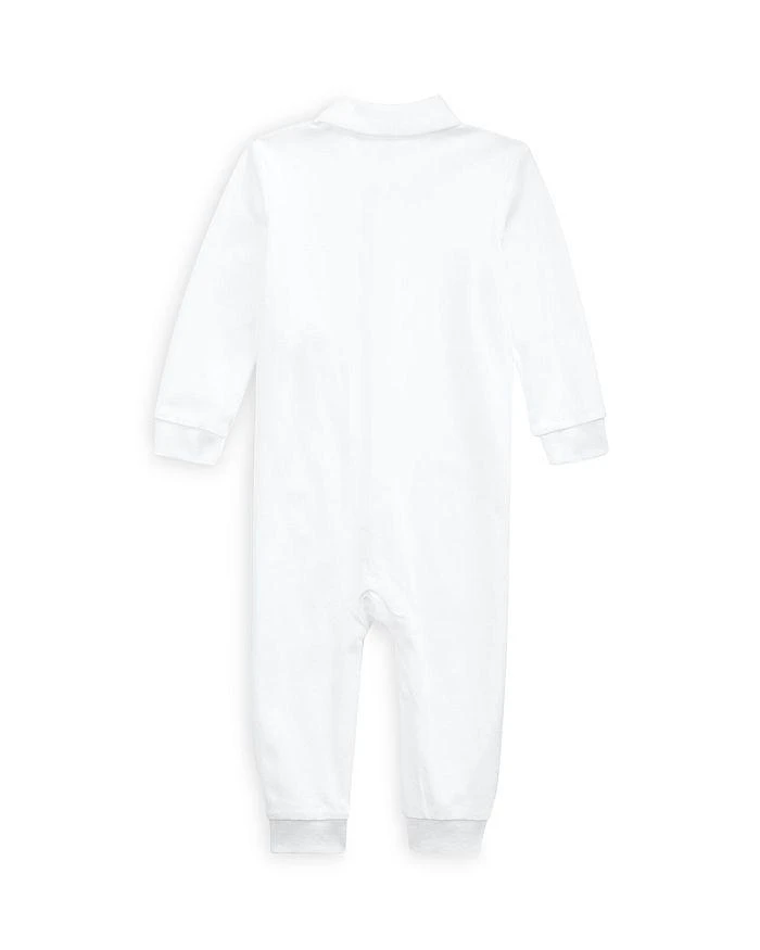 商品Ralph Lauren|Boys' Interlock Solid Coverall - Baby,价格¥305,第2张图片详细描述