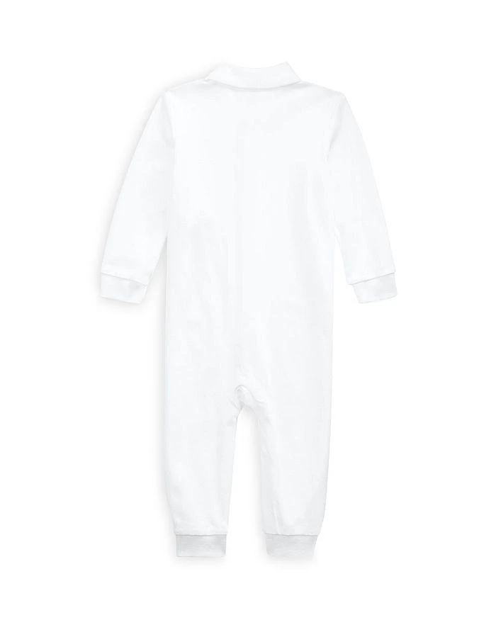 商品Ralph Lauren|Boys' Interlock Solid Coverall - Baby,价格¥300,第2张图片详细描述