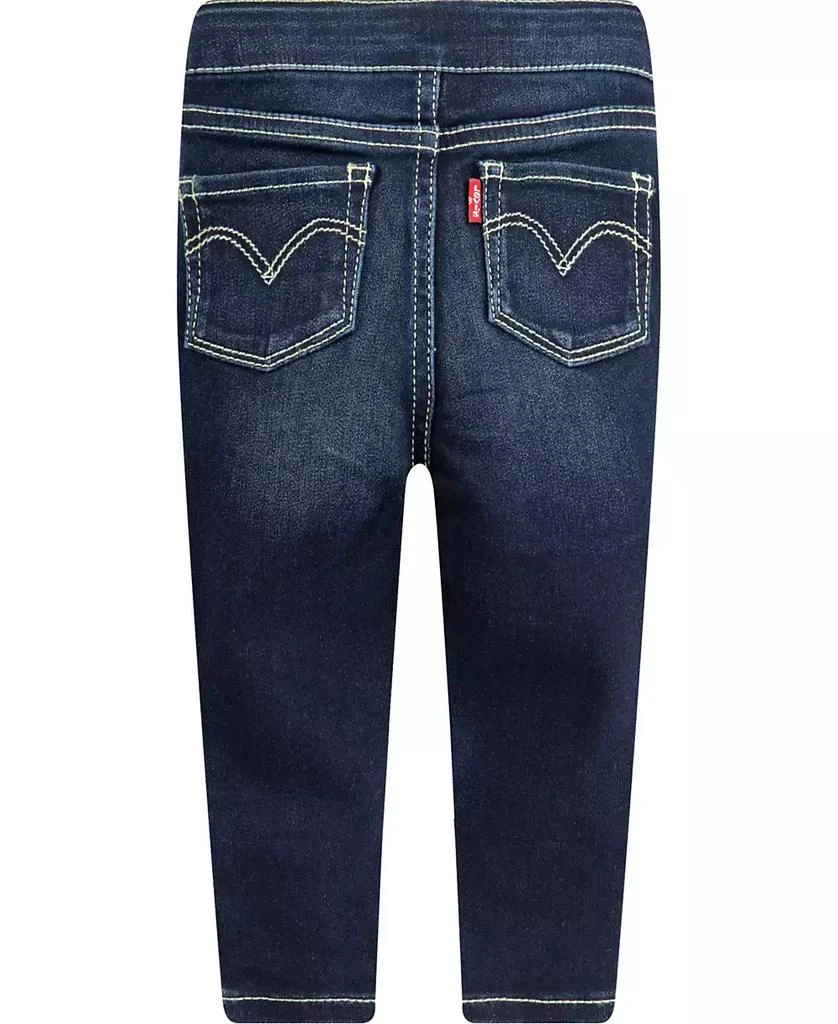 商品Levi's|Baby Girls Pull On Denim Jeggings,价格¥90,第2张图片详细描述