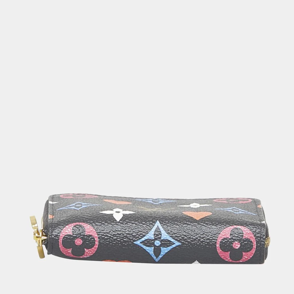 商品[二手商品] Louis Vuitton|Louis Vuitton Black Canvas Monogram Game On Zippy Coin Wallet,价格¥6837,第4张图片详细描述