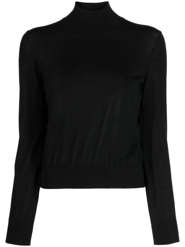 商品Alexander Wang|T BY ALEXANDER WANG WOMEN CLASSIC LONG SLEEVE TURTLENECK W/ EMBOSSED LOGO,价格¥1567,第5张图片详细描述