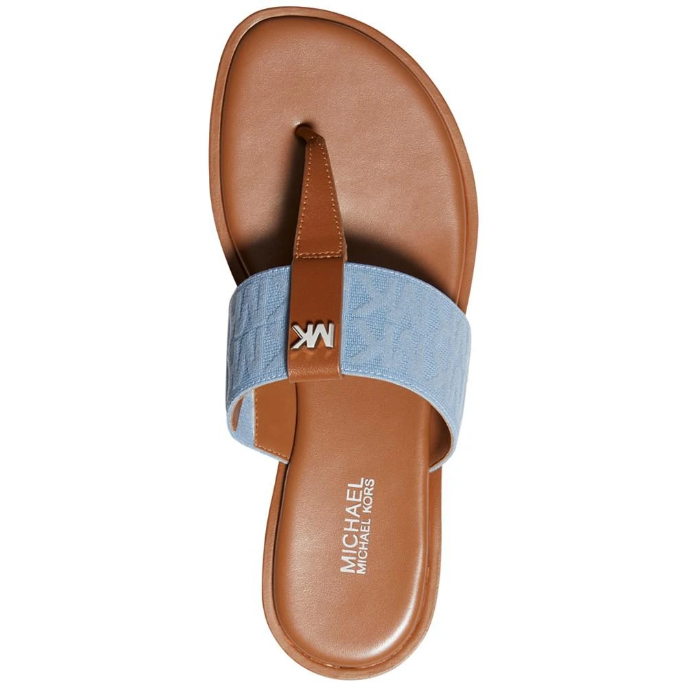 商品Michael Kors|Women's Verity Elastic Flip-Flops,价格¥393,第3张图片详细描述