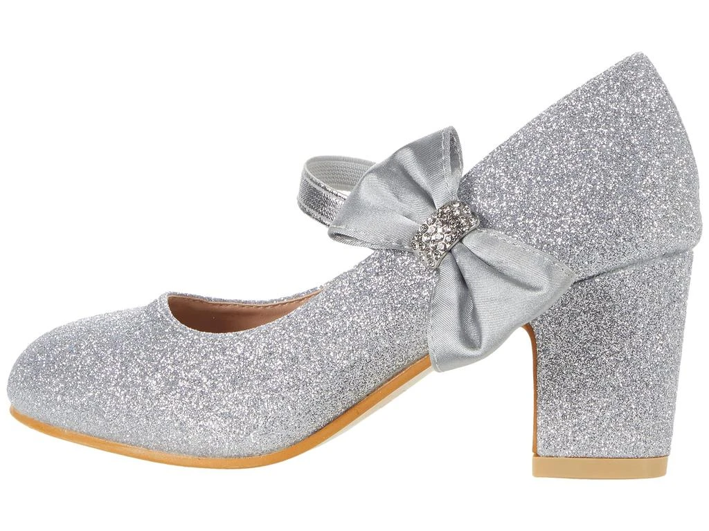 商品Badgley Mischka|Janelle Glitter Pump (Little Kid/Big Kid),价格¥487,第4张图片详细描述