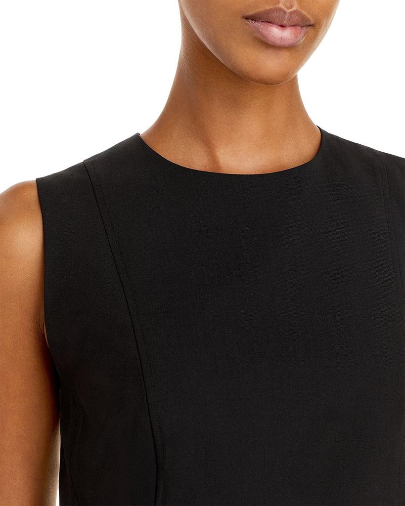 Helaina Wool-Blend Shift Dress商品第7张图片规格展示