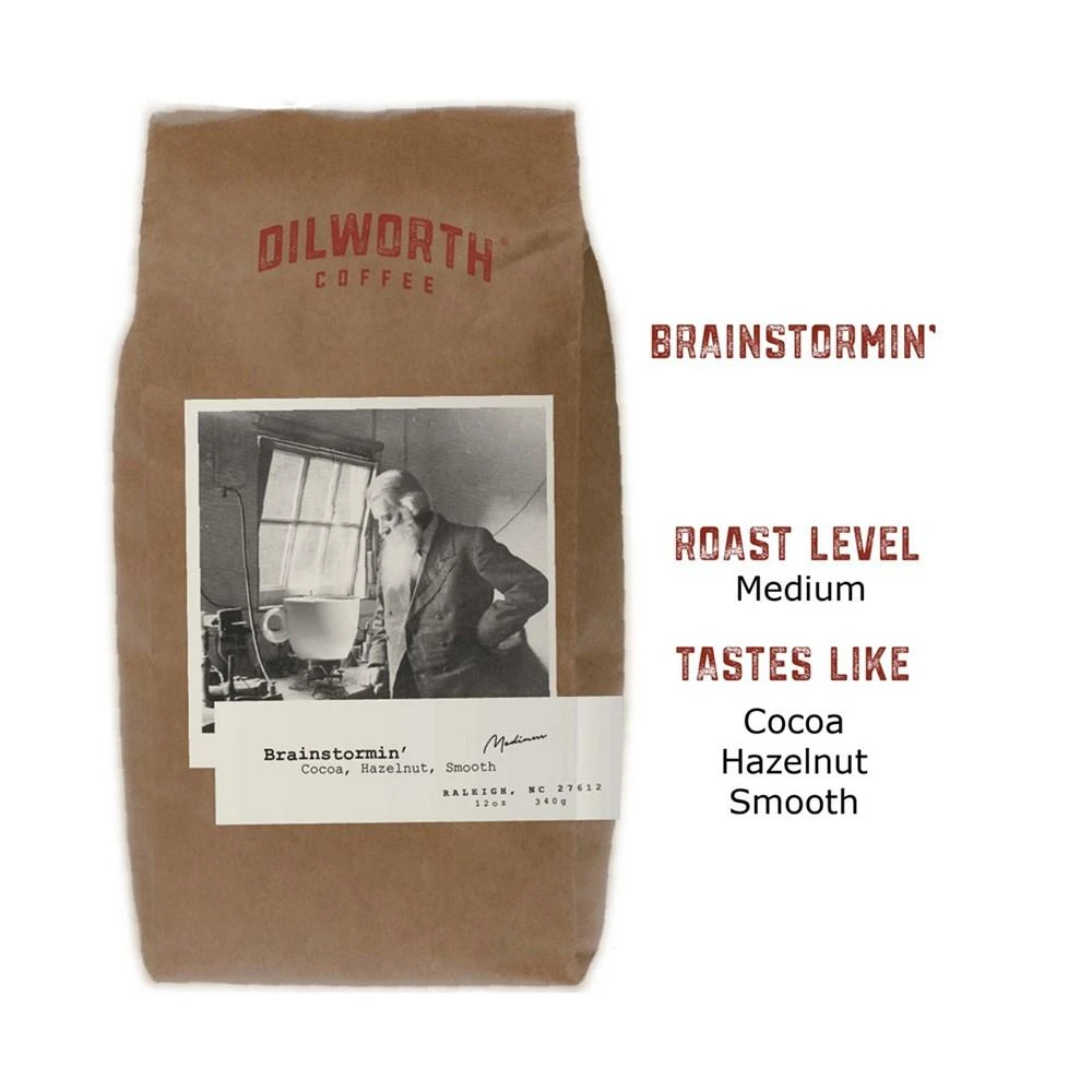 商品Dilworth Coffee|Medium Roast Ground Coffee - South America, Brainstormin, Pack of 2,价格¥218,第2张图片详细描述