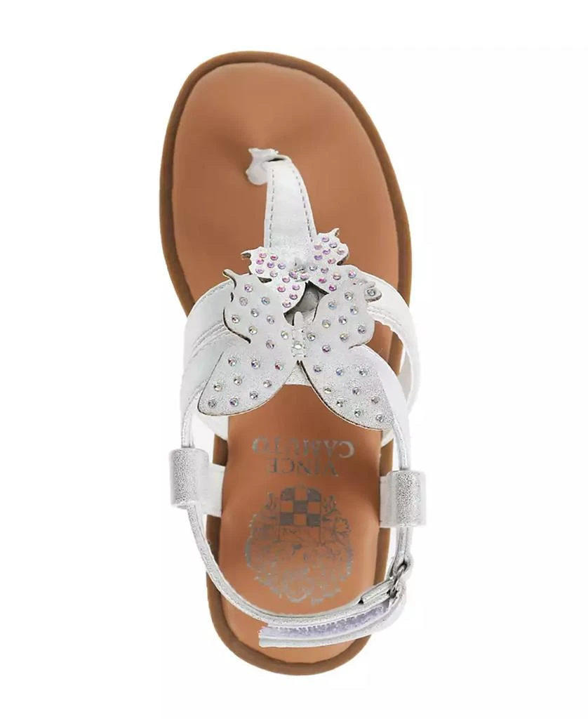 Big Girl's Fashion Sandal with 3D Cutout Self Butterflies Polyurethane Sandals 商品