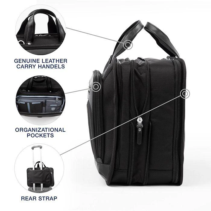 Platinum Elite Expandable Business Briefcase 商品