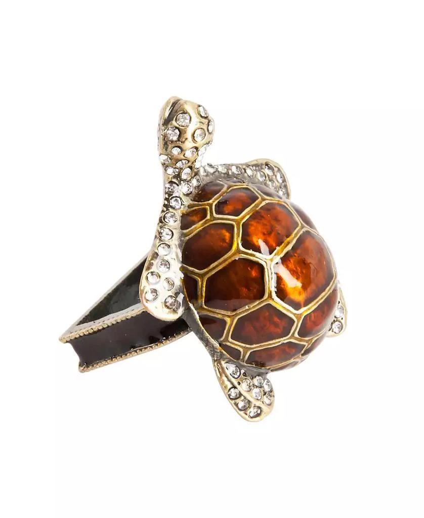 商品Saro Lifestyle|Turtle Napkin Ring, Set of 4,价格¥263,第1张图片