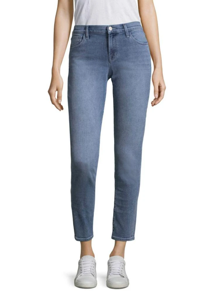 商品J Brand|Mid-Rise Straight-Leg Jeans,价格¥737,第1张图片