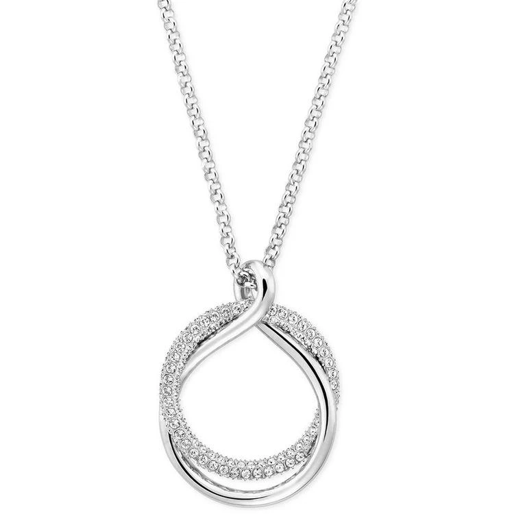 商品Swarovski|施华洛世奇密钉环形吊坠项链,价格¥744,第1张图片