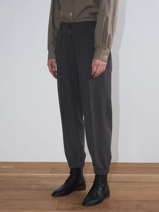 商品NONNIERE|Jogger Pants (Charcoal Grey),价格¥1586,第1张图片