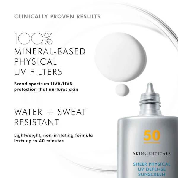 商品SkinCeuticals|轻薄物理防敏防晒 SPF50,价格¥341,第5张图片详细描述