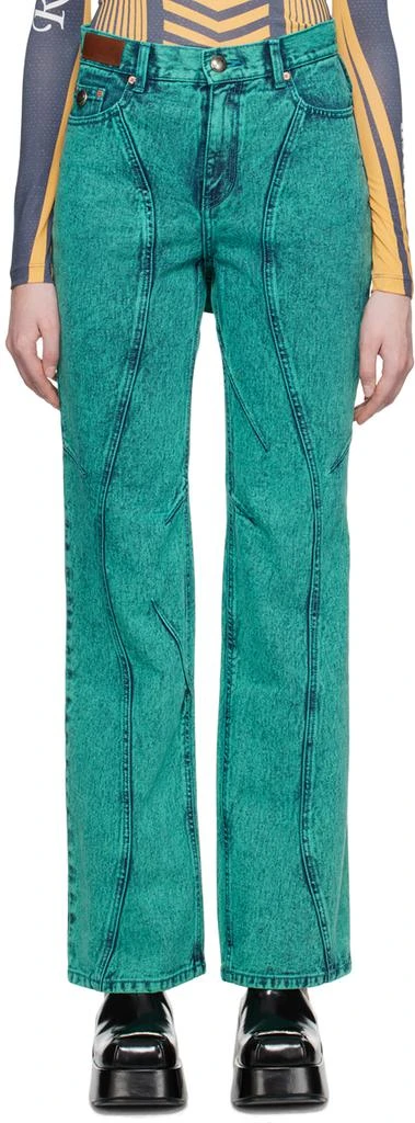 商品ANDERSSON BELL|Green Glen Jeans,价格¥1189,第1张图片