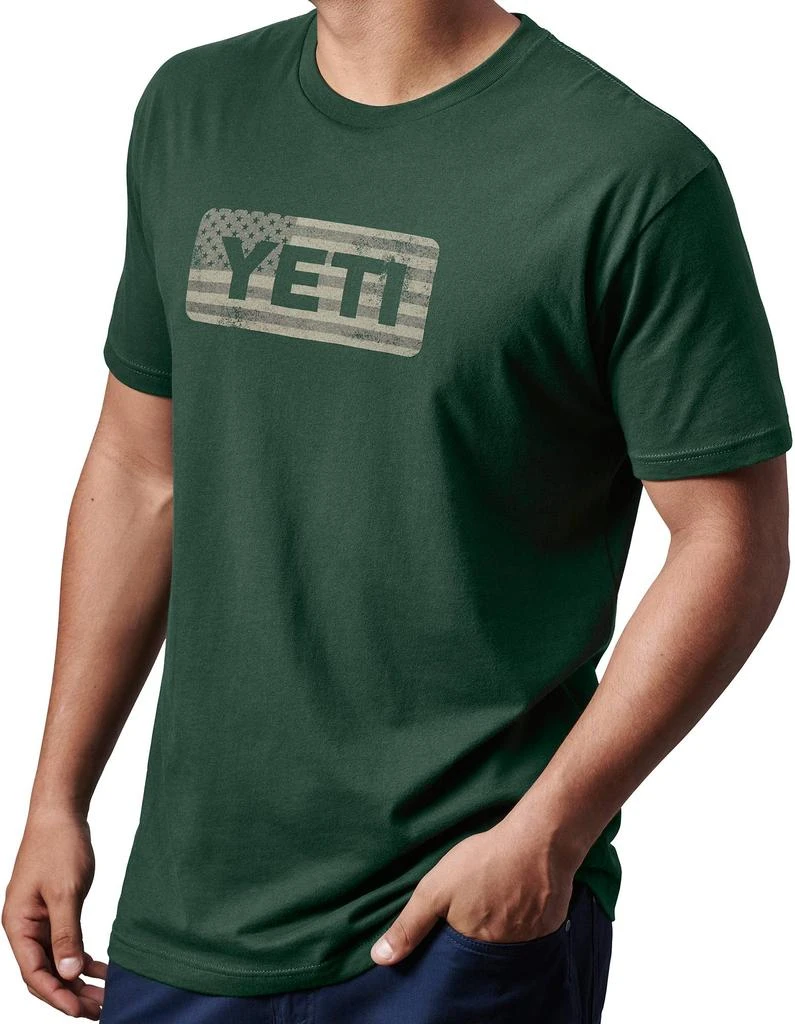 商品YETI|YETI Men's Flag Badge Graphic T-Shirt,价格¥205,第3张图片详细描述