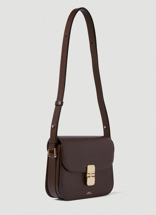 商品A.P.C.|Grace Small Shoulder Bag in Brown,价格¥6243,第2张图片详细描述