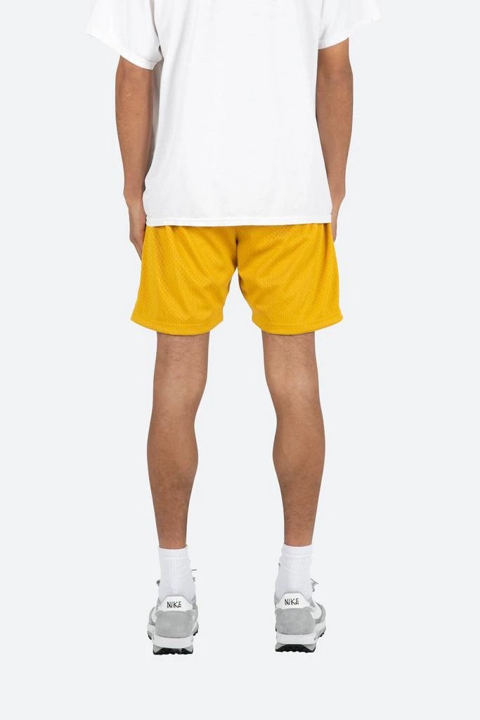 商品MNML|Classic Mesh Shorts - Yellow,价格¥182,第4张图片详细描述