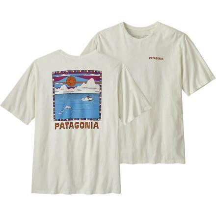 商品Patagonia|Summit Swell Organic T-Shirt - Men's,价格¥221,第4张图片详细描述